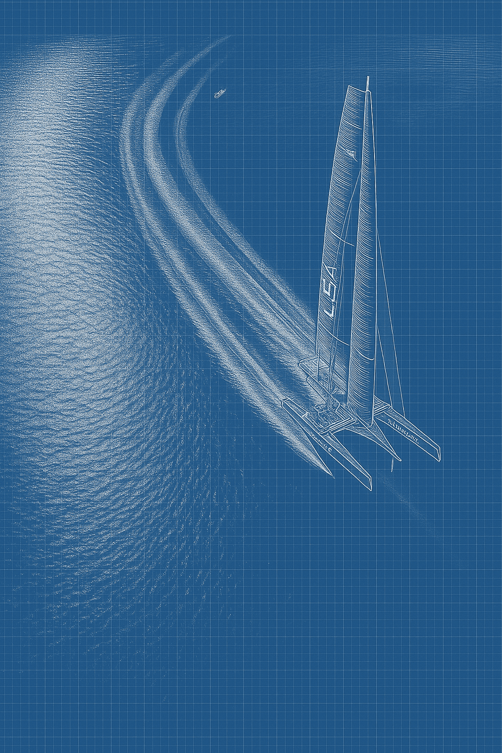 Sail illustration for leowe.com